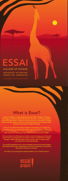 ESSAI volume 17 cover