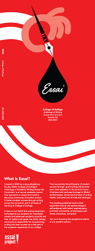 ESSAI volume 20 cover