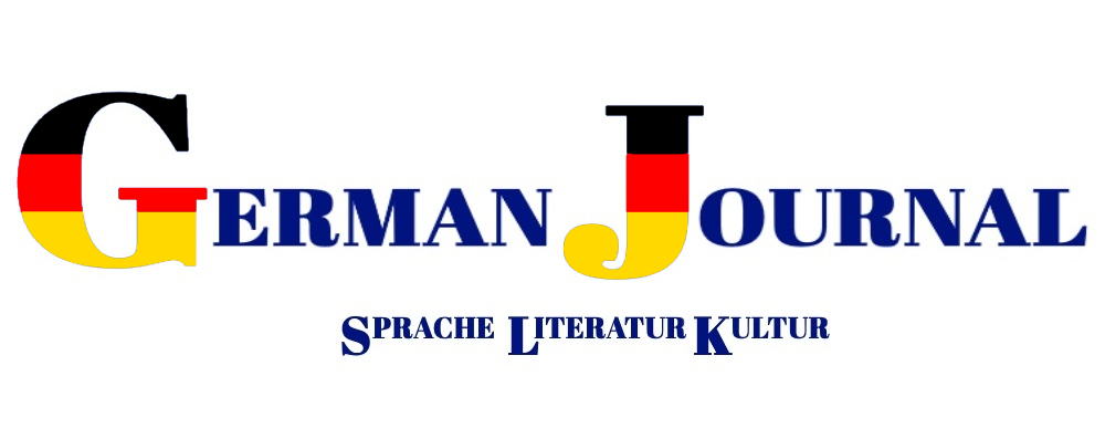 German Journal Sprache Literatur Kultur